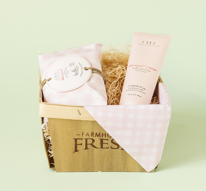 Whoopie® Harvest Gift Basket with Soap FarmHouse Fresh-Beauty-Lemons and Limes Boutique