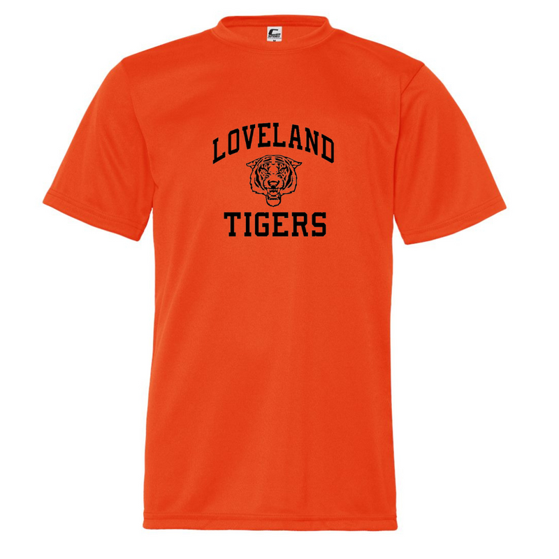 Loveland Tigers Performance T-Shirt-YOUTH-Apparel-Lemons and Limes Boutique