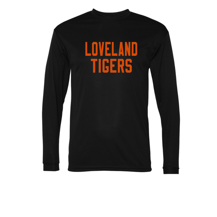 Loveland Tigers Long Sleeve Sport T-Shirt-Graphic Tee-Lemons and Limes Boutique