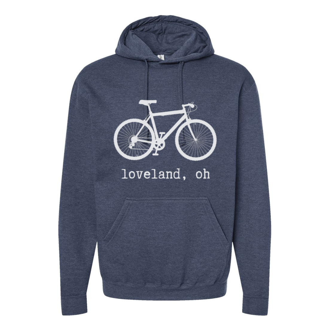 Loveland Oh Vintage Bike Hoodie--Lemons and Limes Boutique