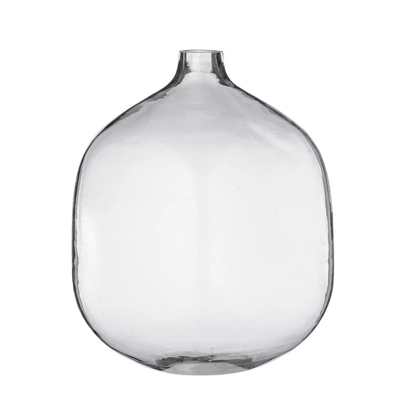 7" Round Glass Vase--Lemons and Limes Boutique