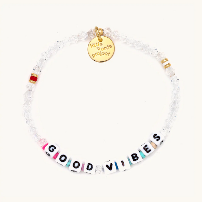 Good Vibes Bracelet in Minimal by Little Words Project-Lemons and Limes Boutique