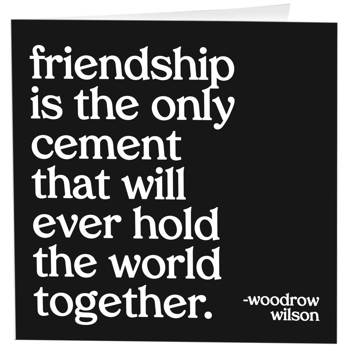 Friendship Is The Only Thing Card-Lemons and Limes Boutique