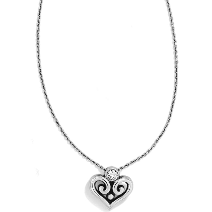 Alcazar Heart Necklace-Jewelry-Lemons and Limes Boutique