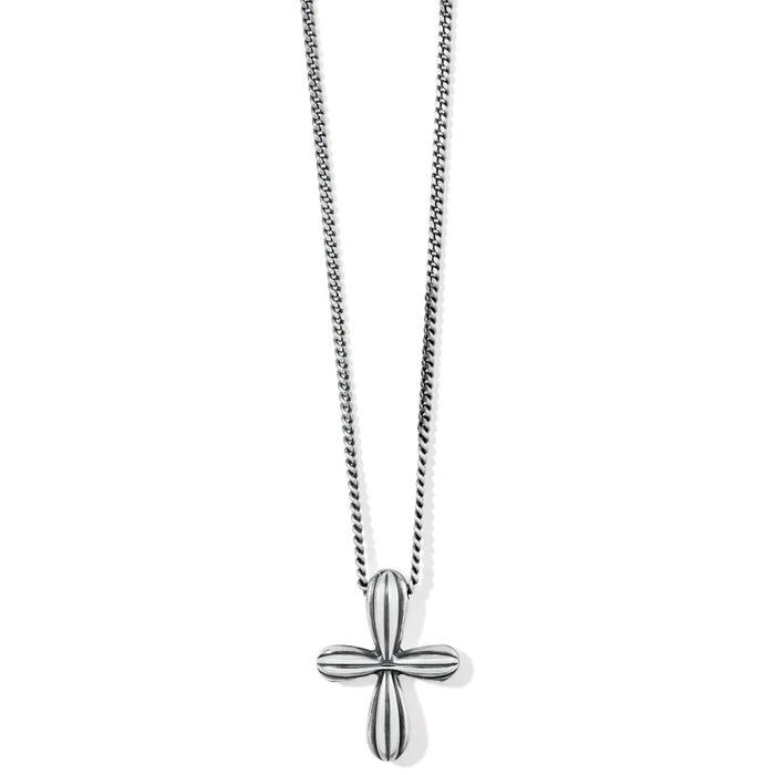 Amphora Petite Cross Necklace by Brighton-Lemons and Limes Boutique