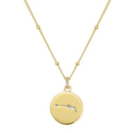The Stars Aligned Constellation Necklace (Aries)--Lemons and Limes Boutique