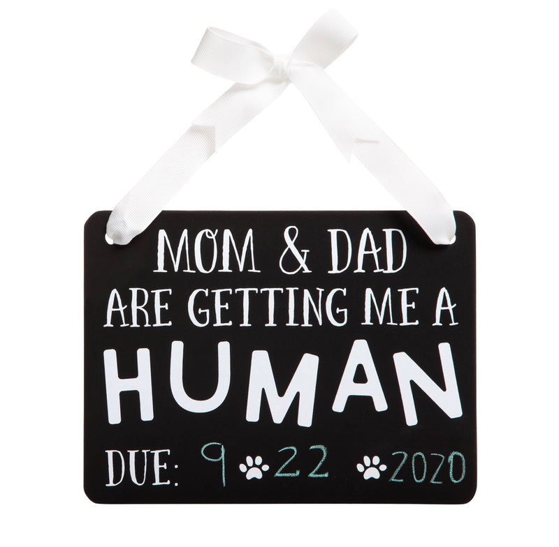 Mom & Dad are Getting me a Human Pet Chalkboard--Lemons and Limes Boutique