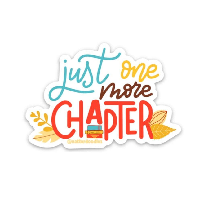 Just One More Chapter Sticker--Lemons and Limes Boutique