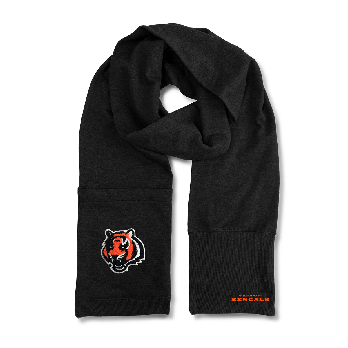NFL Cincinnati Bengals Jimmy Bean 4 in 1 Scarf--Lemons and Limes Boutique