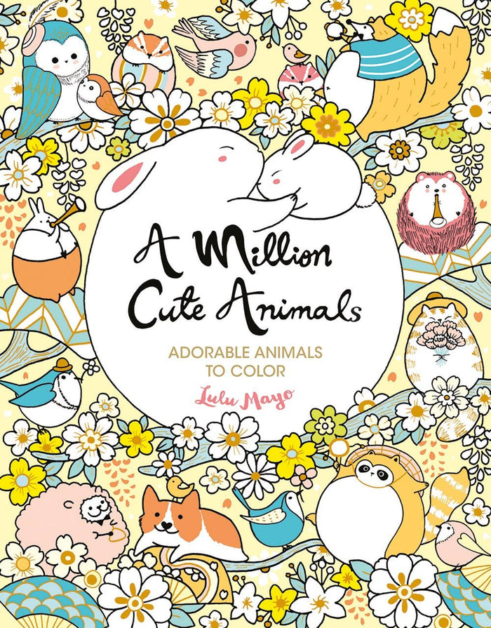 A Million Cute Animals Coloring Book--Lemons and Limes Boutique