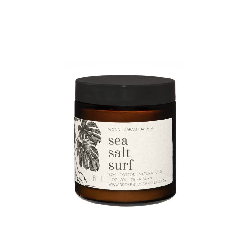 Sea Salt Surf Soy Candle - 4 oz.--Lemons and Limes Boutique