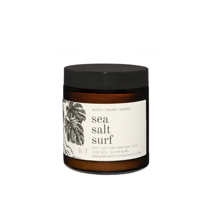 Sea Salt Surf Soy Candle - 4 oz.-Lemons and Limes Boutique
