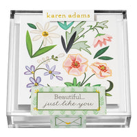 Beautiful You Gift Enclosures in Acrylic Box--Lemons and Limes Boutique