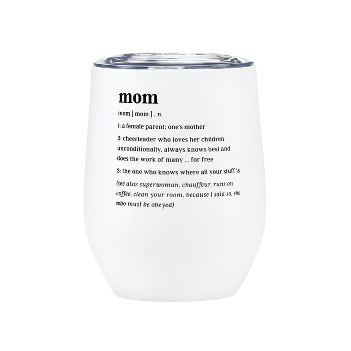 Mom Chill Wine Tumbler-Lemons and Limes Boutique