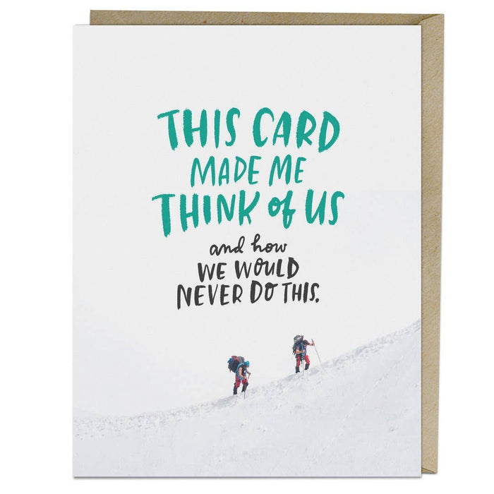 We Would Never Card-Lemons and Limes Boutique