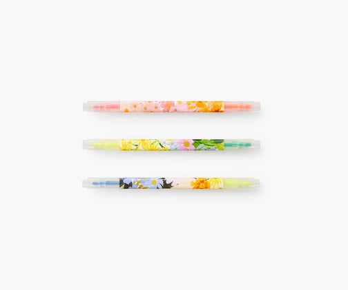 Rifle Paper - Marguerite Highlighter Set-Highlighters-Lemons and Limes Boutique