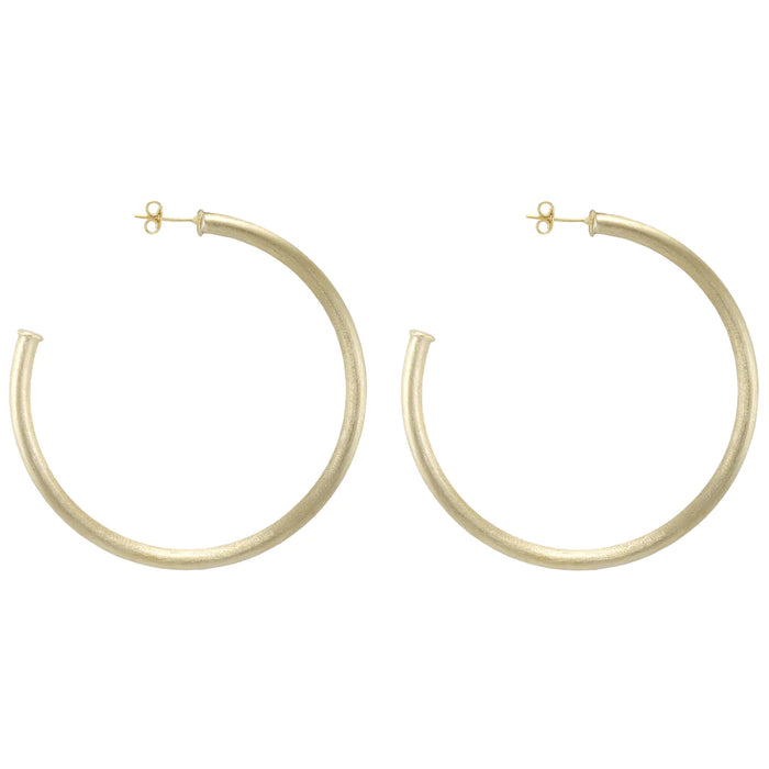 Large Everybody's Favorite Hoops- Gold--Lemons and Limes Boutique