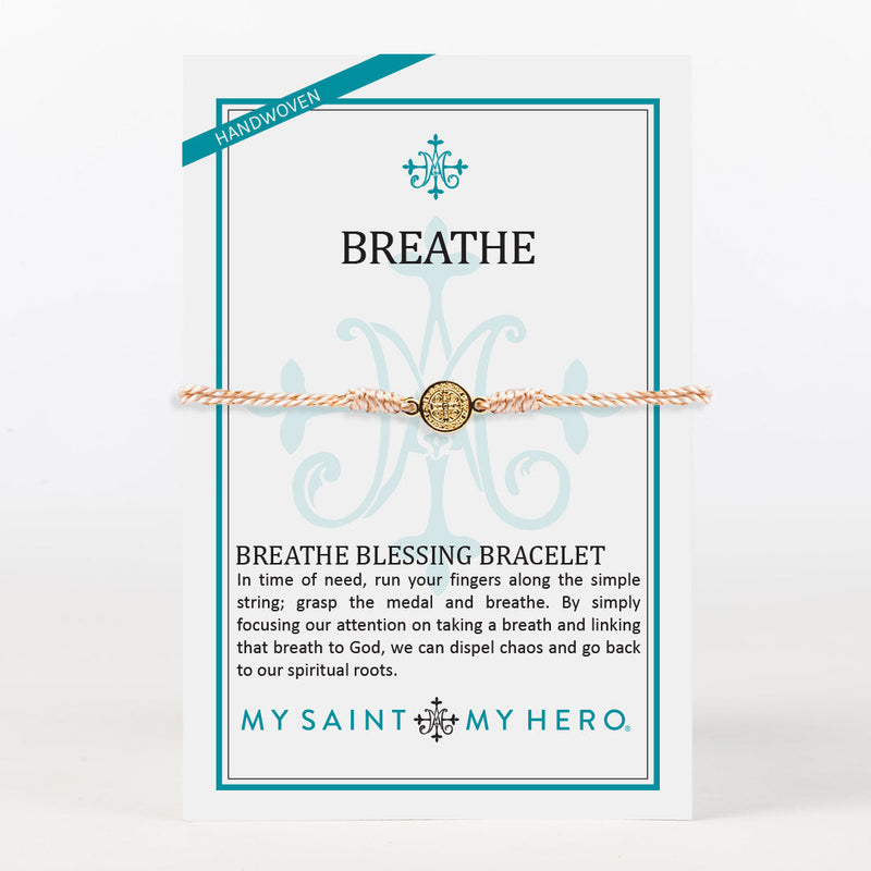 Breathe Blessing Bracelet- Gold Medal Copper-Bracelets-Lemons and Limes Boutique