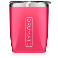 Rocks Tumbler in Neon Pink Brumate--Lemons and Limes Boutique