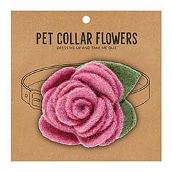 SM Pet Collar Flower-Orchid--Lemons and Limes Boutique