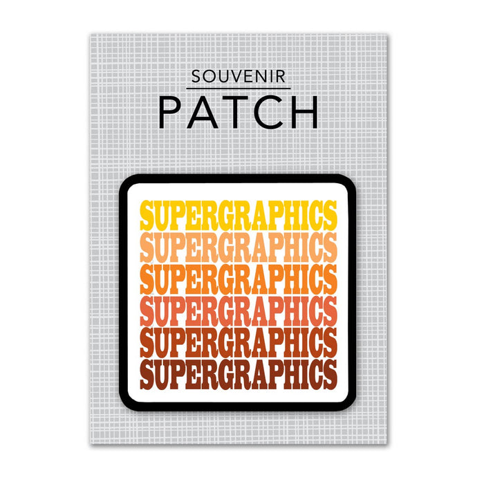 Personalized City Patch in Warm Colors- LOVELAND-Lemons and Limes Boutique