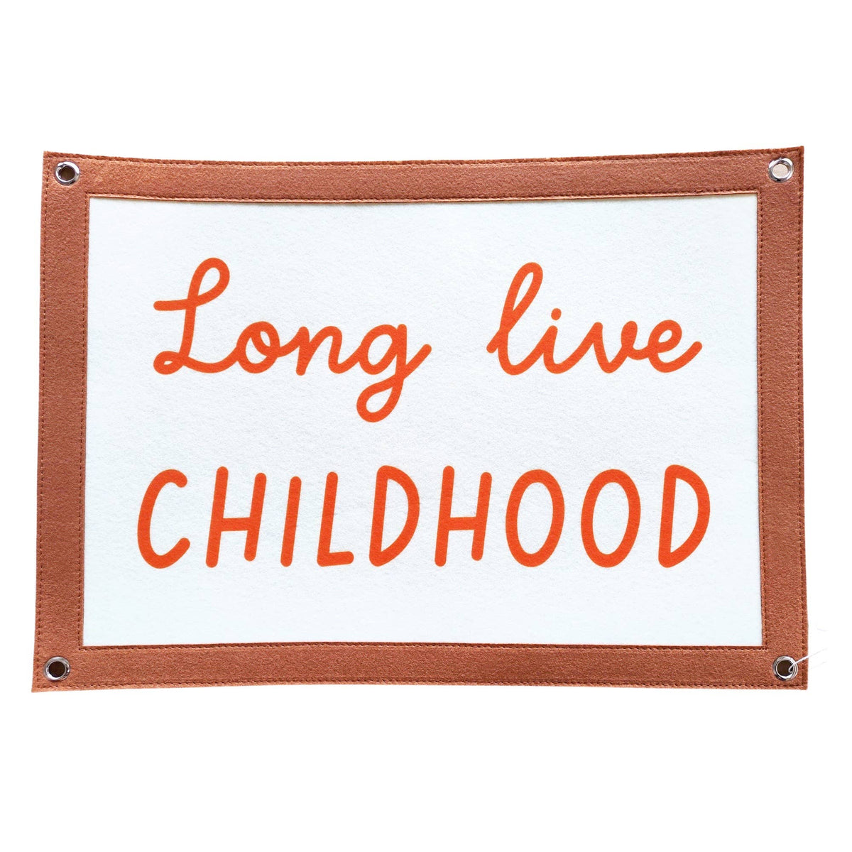 Long Live Childhood Banner (Recycled materials!)-Lemons and Limes Boutique