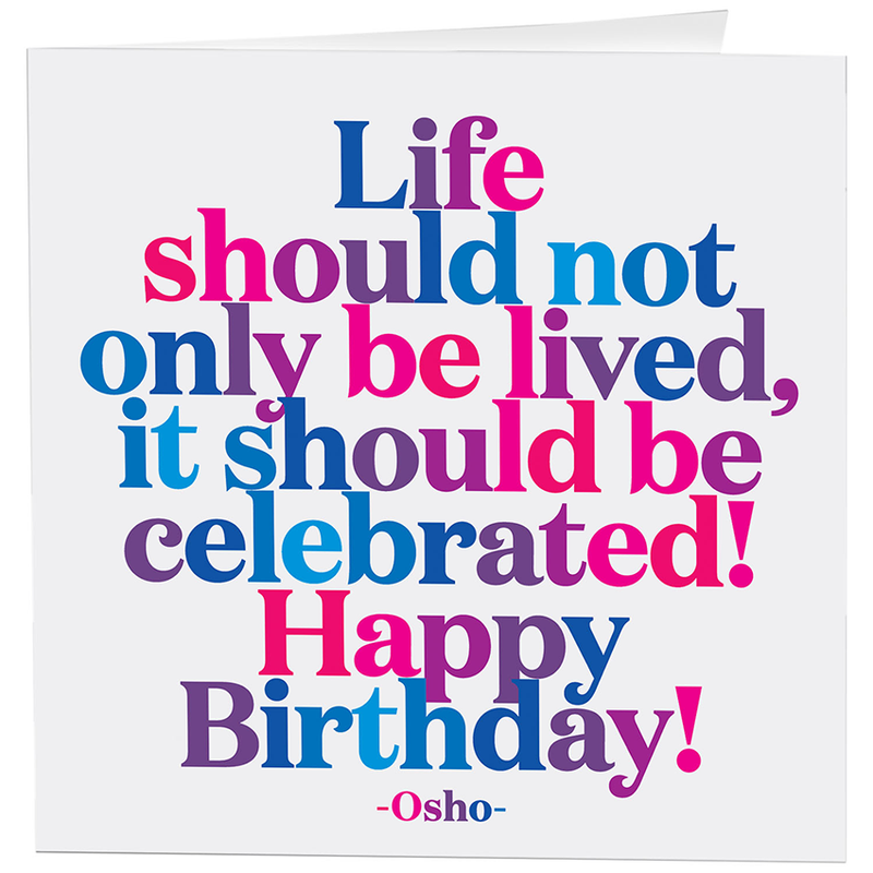 Life Be Celebrated Birthday Card--Lemons and Limes Boutique
