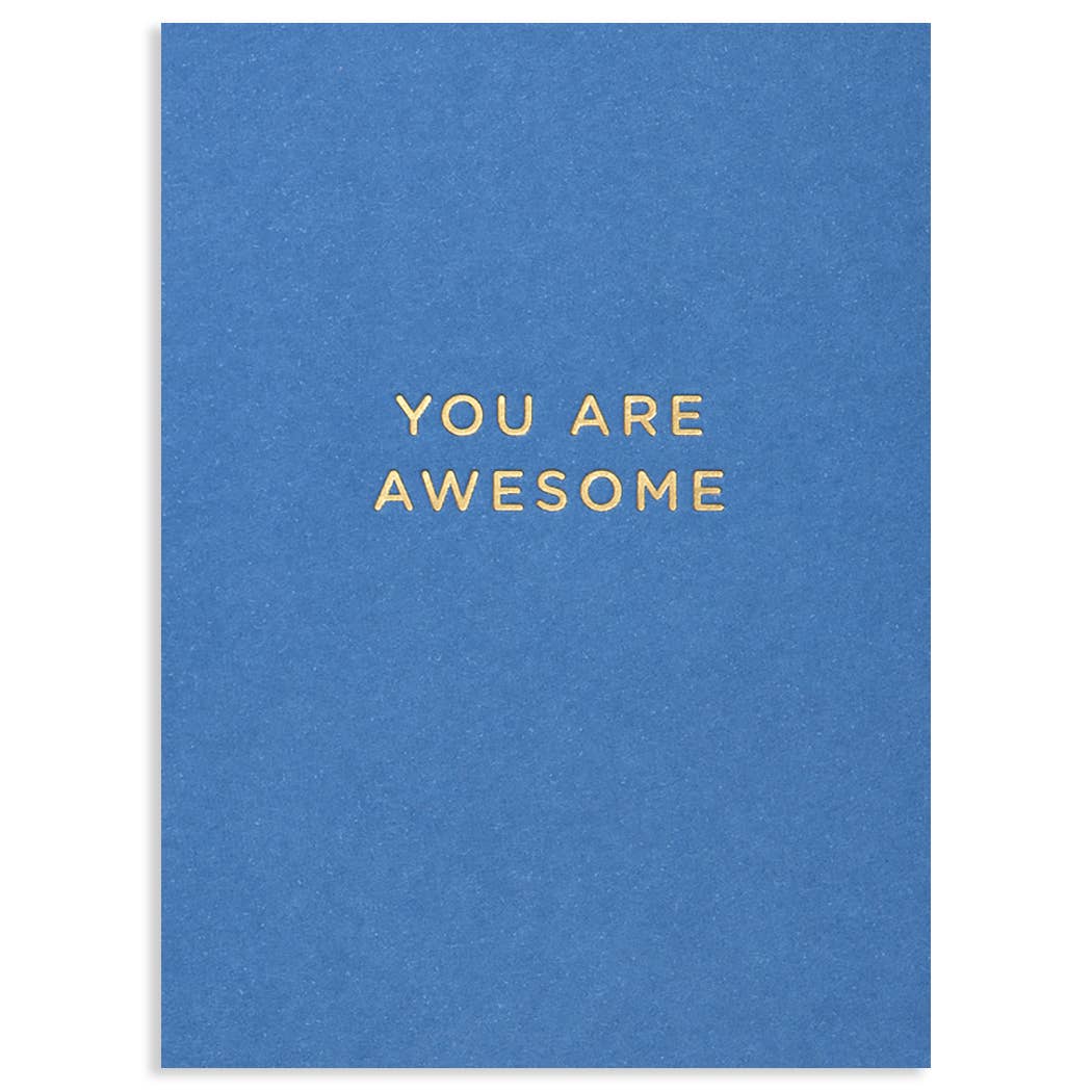 You are Awesome Birthday Card--Lemons and Limes Boutique