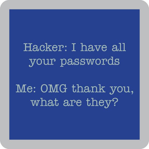 Hacker Coaster-Lemons and Limes Boutique