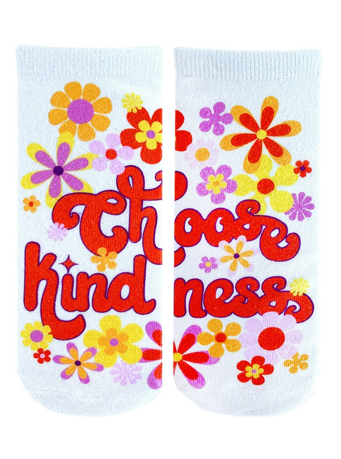 Choose Kindness Ankle Socks-Socks-Lemons and Limes Boutique