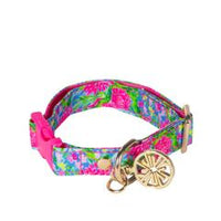 Lilly Pulitzer Dog Collar in Bunny Business-Small/Medium-Lemons and Limes Boutique