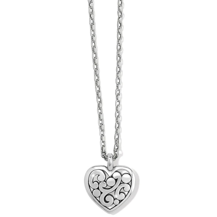 Contempo Heart Petite Necklace by Brighton--Lemons and Limes Boutique