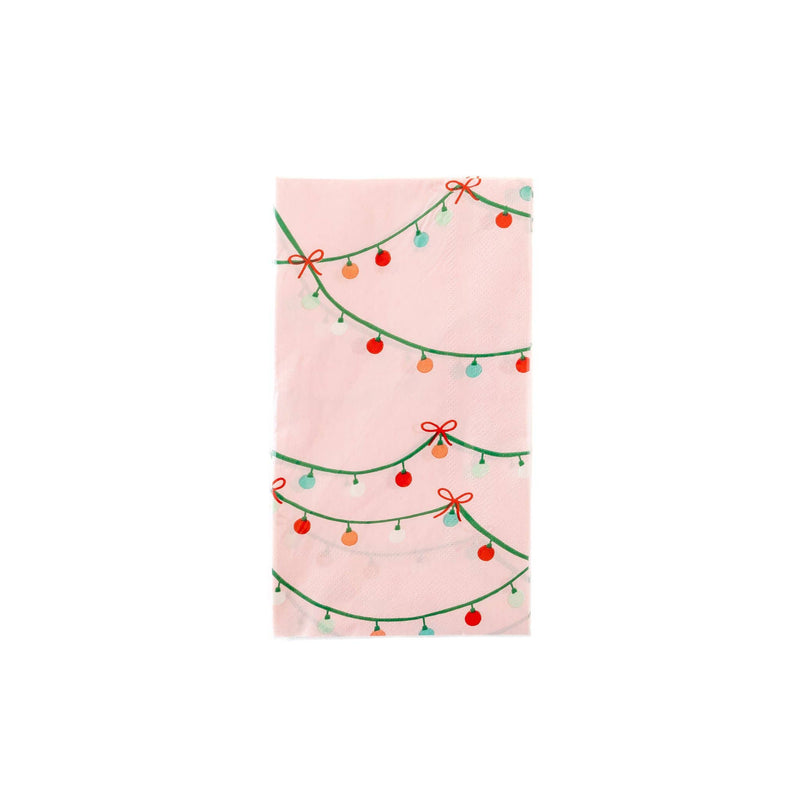 String of Lights Guest Towel Napkin- 24ct-Napkins-Lemons and Limes Boutique
