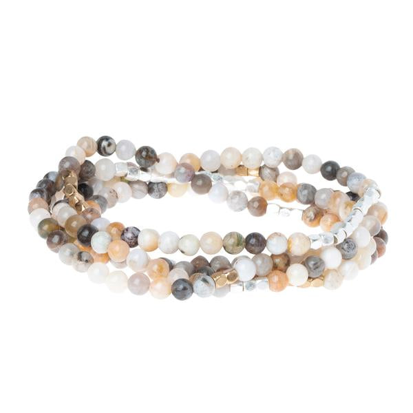 Stone Bracelet/Necklace - Mexican Onyx - Stone of Confidence-Bracelet-Lemons and Limes Boutique