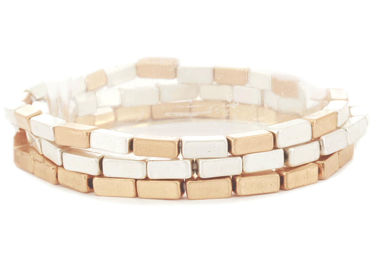 Kat Gold and Silver Bracelet-Lemons and Limes Boutique