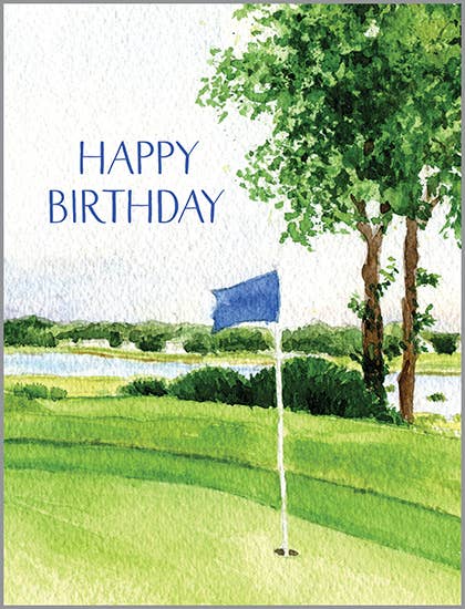 Birthday Greeting Card - Golf--Lemons and Limes Boutique