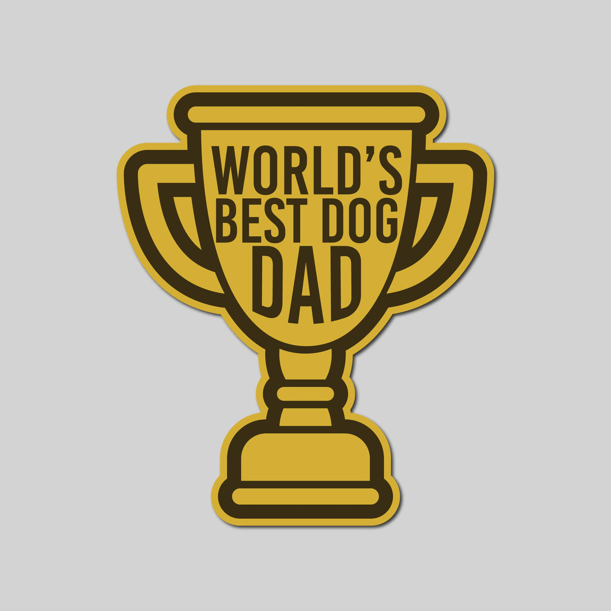 World's Best Dog Dad Sticker-Lemons and Limes Boutique