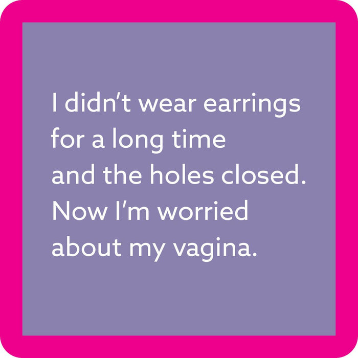 Hole Closed Coaster-Lemons and Limes Boutique