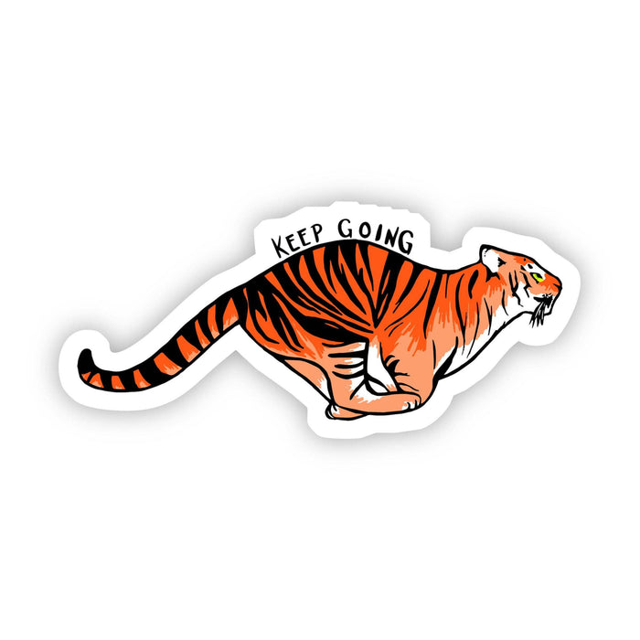 Keep Going Tiger Sticker-Lemons and Limes Boutique