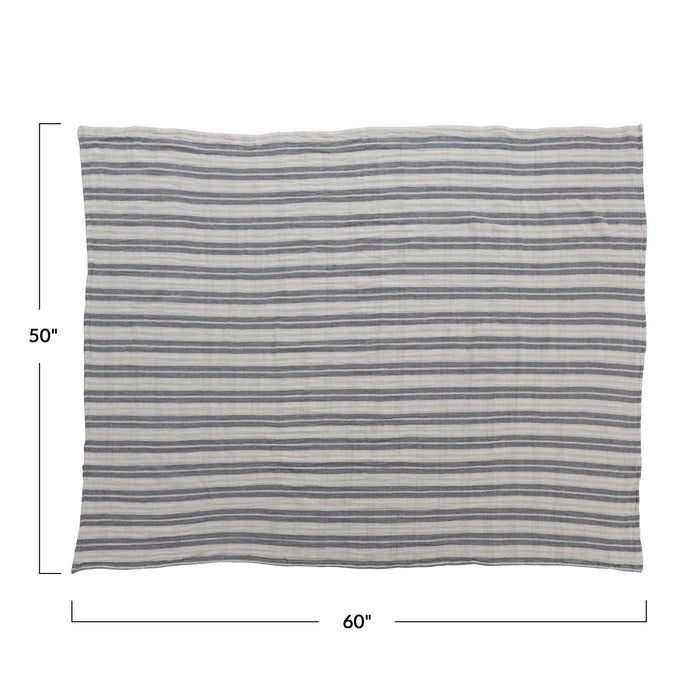 Two-Sided Cotton Double Cloth Tablecloth & Plaid Pattern-Lemons and Limes Boutique