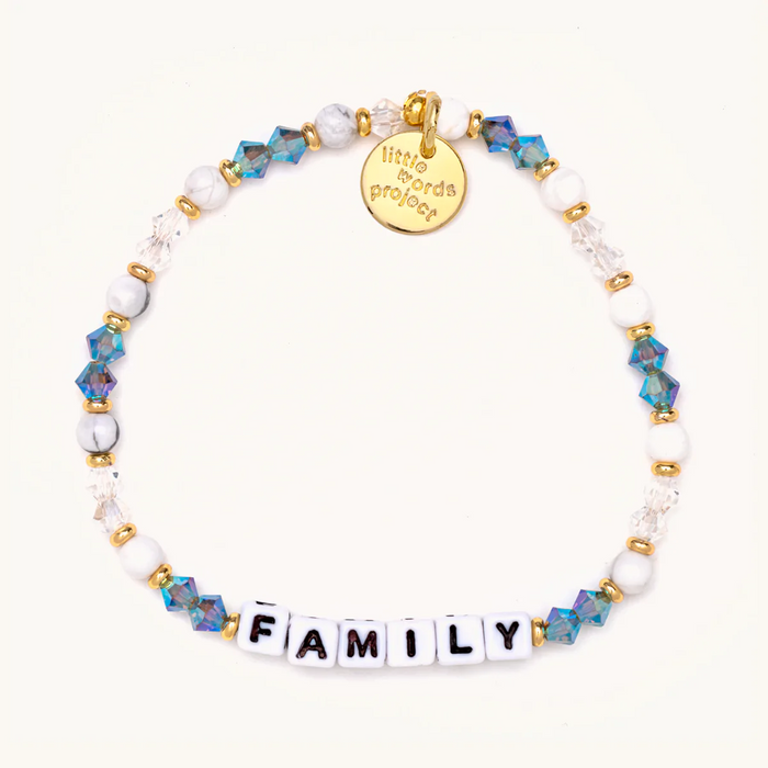 Family Bracelet in Moonshine by Little Words Project--Lemons and Limes Boutique