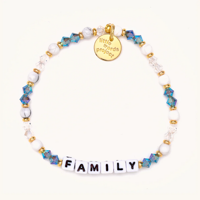Family Bracelet in Moonshine by Little Words Project-Lemons and Limes Boutique