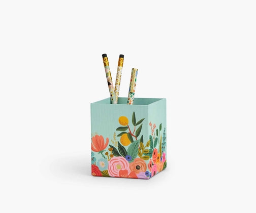 Rifle Paper - Garden Party Pencil Cup-Desk Organizers-Lemons and Limes Boutique