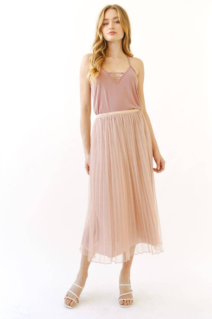 Tulle Skirt in Blush--Lemons and Limes Boutique