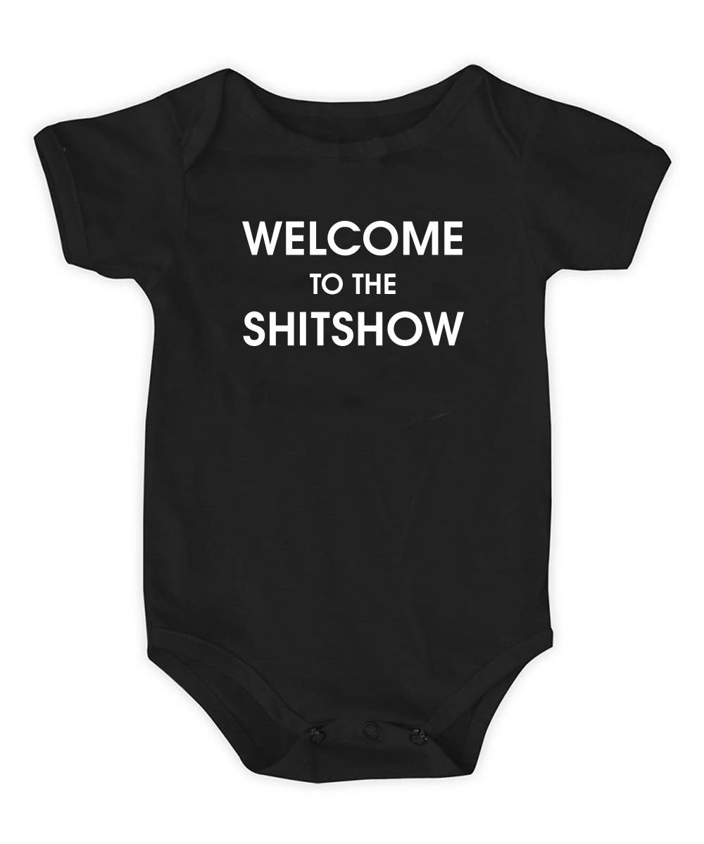 Welcome to the Shitshow Baby Onesie--Lemons and Limes Boutique