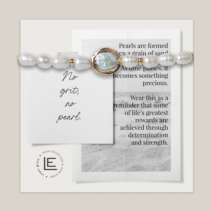 Seaside Bracelet in Pearl Focal-Lemons and Limes Boutique