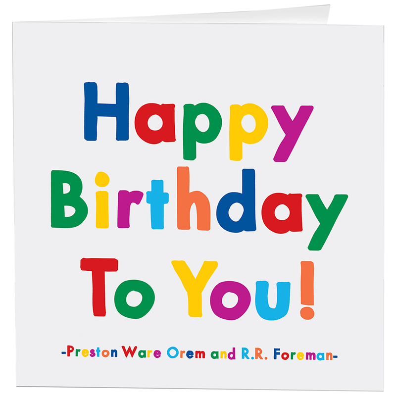 Happy Bday To You Birthday Card--Lemons and Limes Boutique