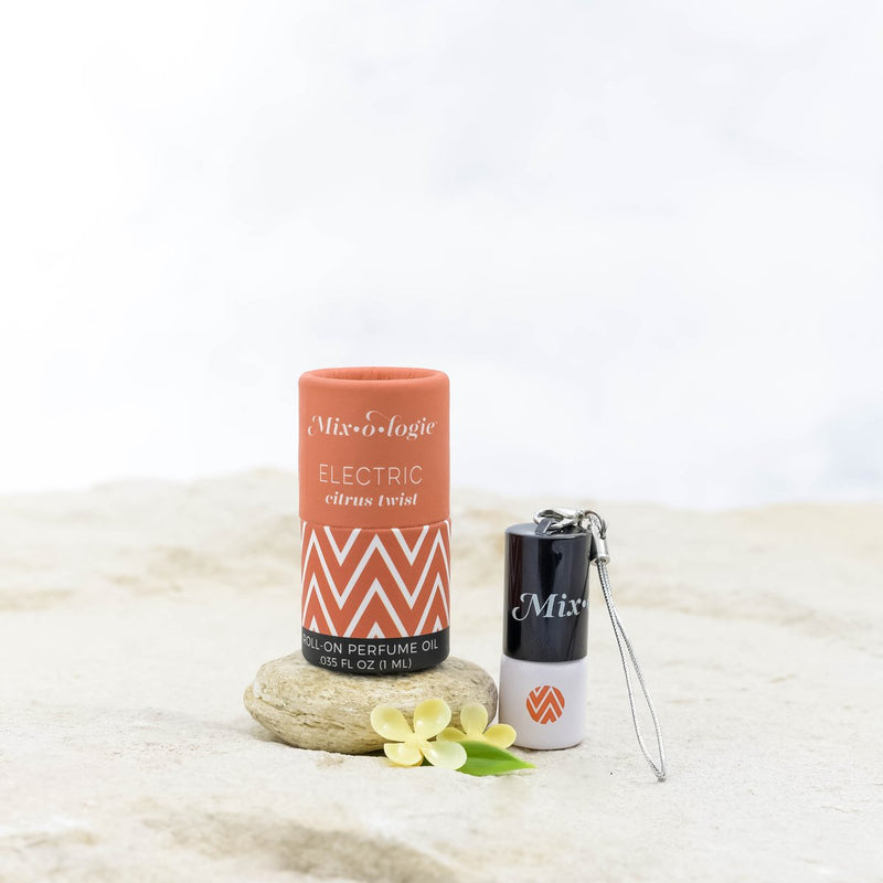 Mixologie - Electric (Citrus Twist) Mini Roll-On Keychain Perfume (1mL)--Lemons and Limes Boutique
