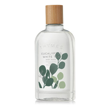 Thymes Eucalyptus White Tea Body Wash--Lemons and Limes Boutique