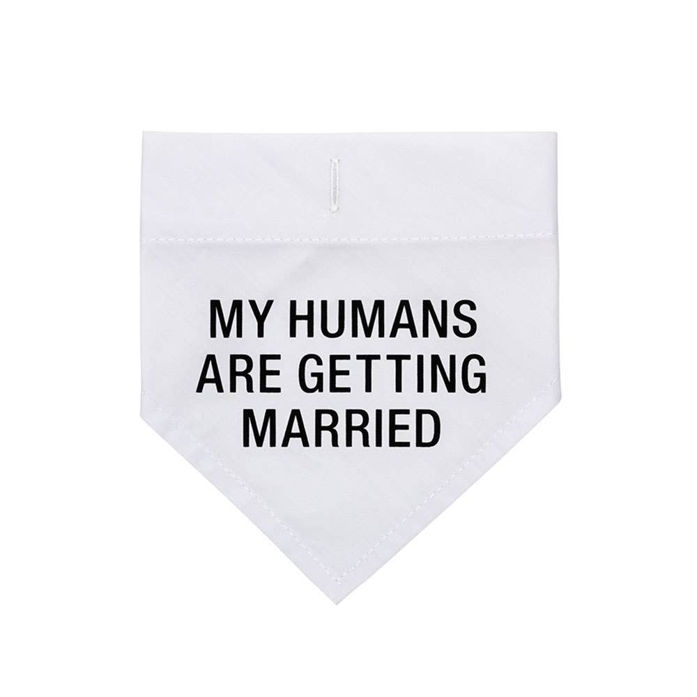 Married S/M Dog Bandana-Lemons and Limes Boutique